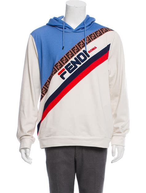 fendi x fila hoodie|fila x fendi clothing.